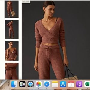 Anthropologie Daily Practice sweater set